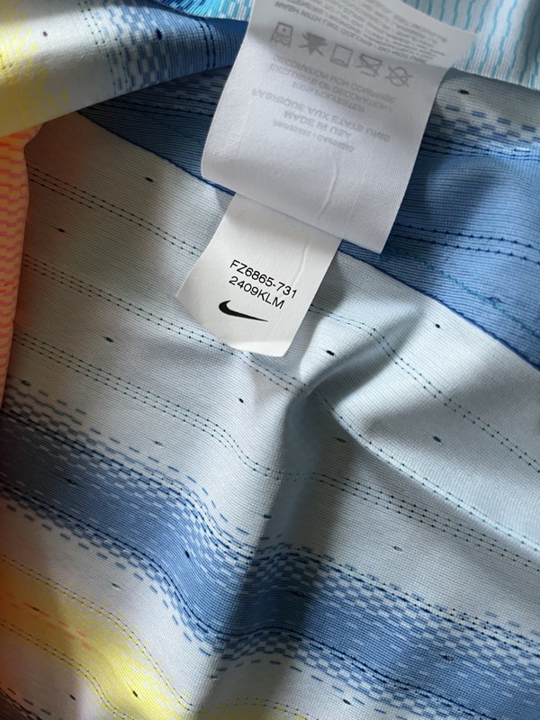 Nike Pro Elite Team Singlet White Blue Orange Made In USA FZ6865-731 Unisex New gallery