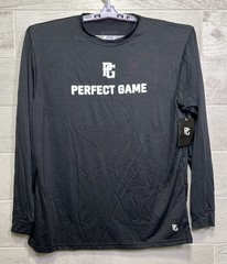 Perfect Game Mens Size Large Long Sleeve Performance Athletic Shirt