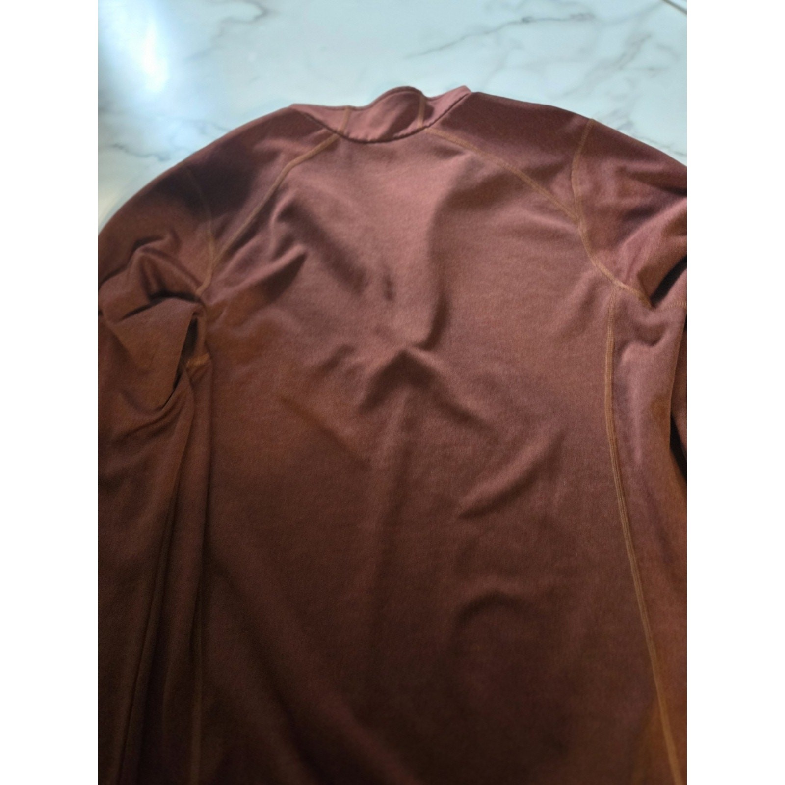 Eastern Mountain Sports Techwick Men’s Small Long sleeve Thermal Burgundy gallery
