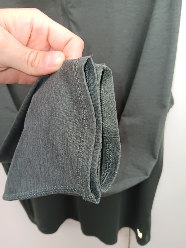 Vuori Ease Performance Half Zip 2.0 Pullover Men's XL Aspen Heather Charcoal gallery