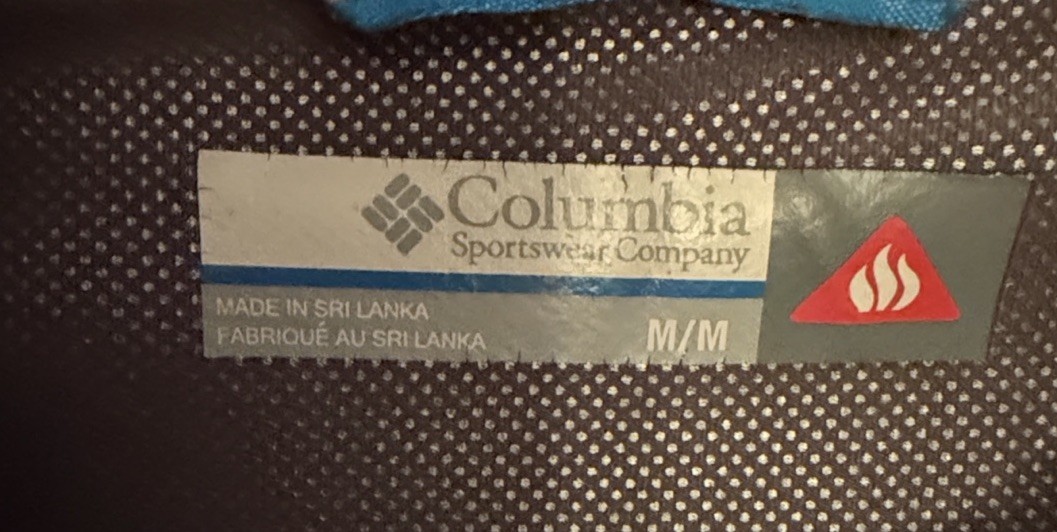 Columbia Men's Pullover Activewear Top Gray 1/4 Zip Long Sleeve Mock Neck M gallery