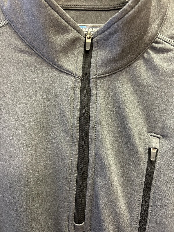 Roundtree and Yorke Performance 1/4 Zip Gray XL gallery
