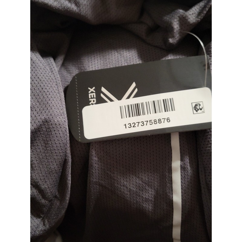 Xersion Mens Black Gray Color Block 1/4 Zip Long Sleeve Athlet Pullover Shirt XL gallery