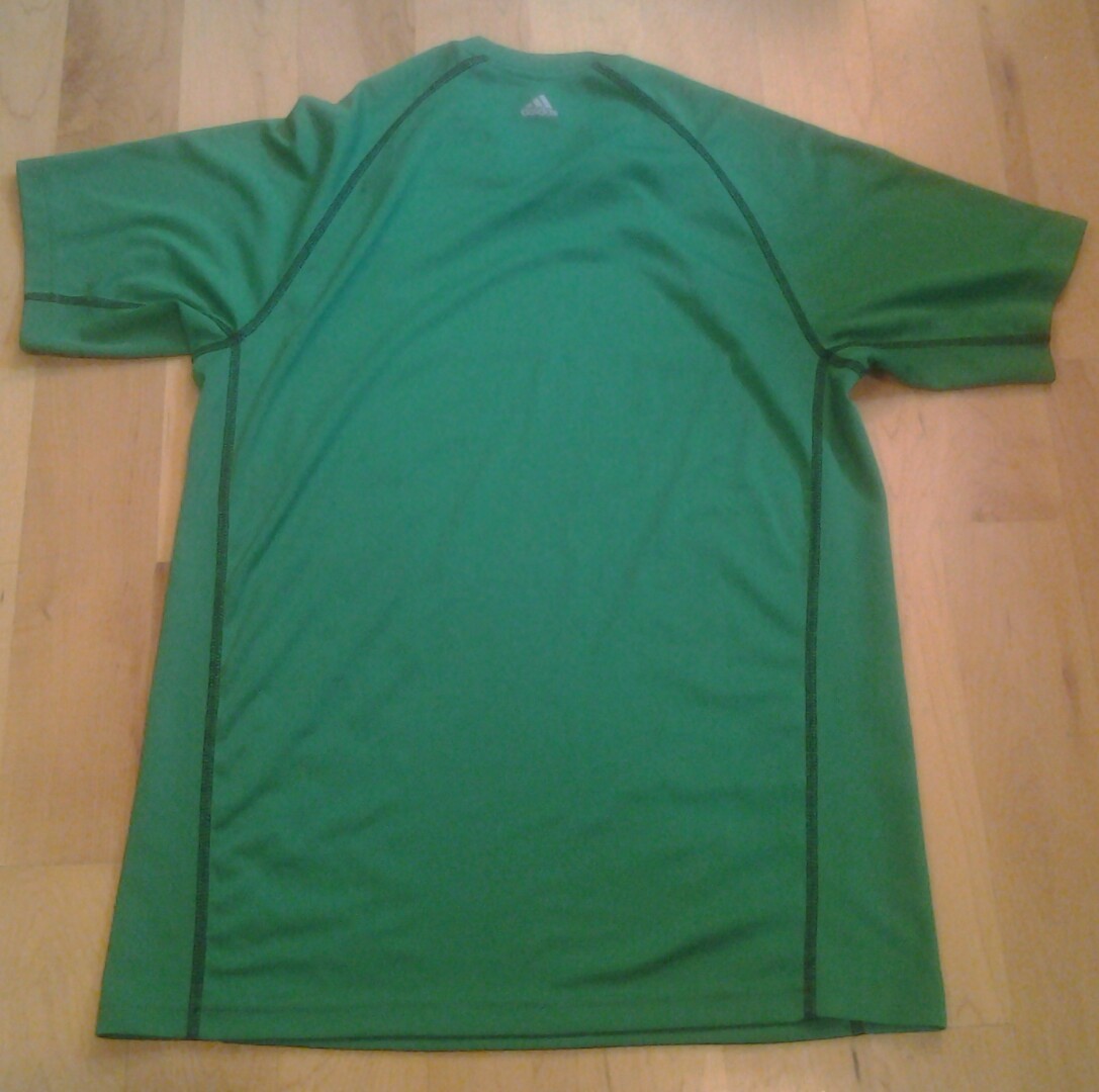 Adidas Climalite Flex 360 mens green athletic shirt size S gallery