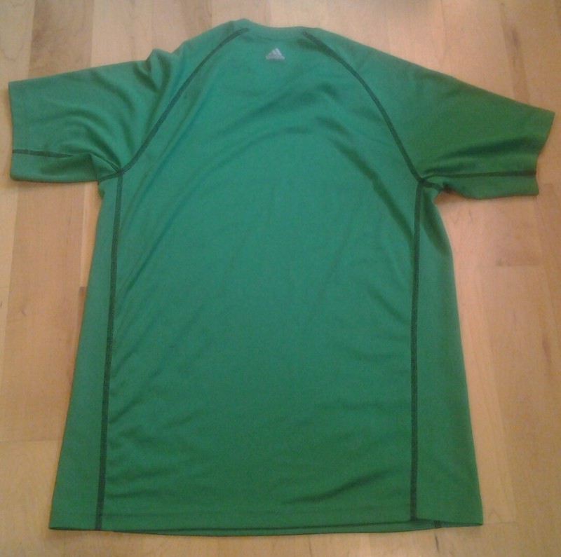 Adidas Climalite Flex 360 mens green athletic shirt size S gallery