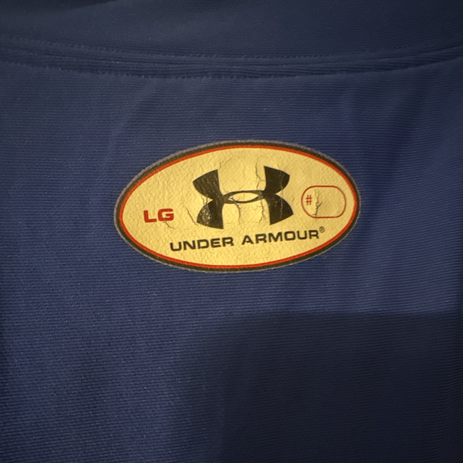 Under Armour Men's Blue Long Sleeve Compression Crew Neck Pullover T-Shirt L gallery