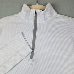 Vineyard Vines Pullover Mens Small Blue On The Go Sankaty Quarter Zip Top Golf