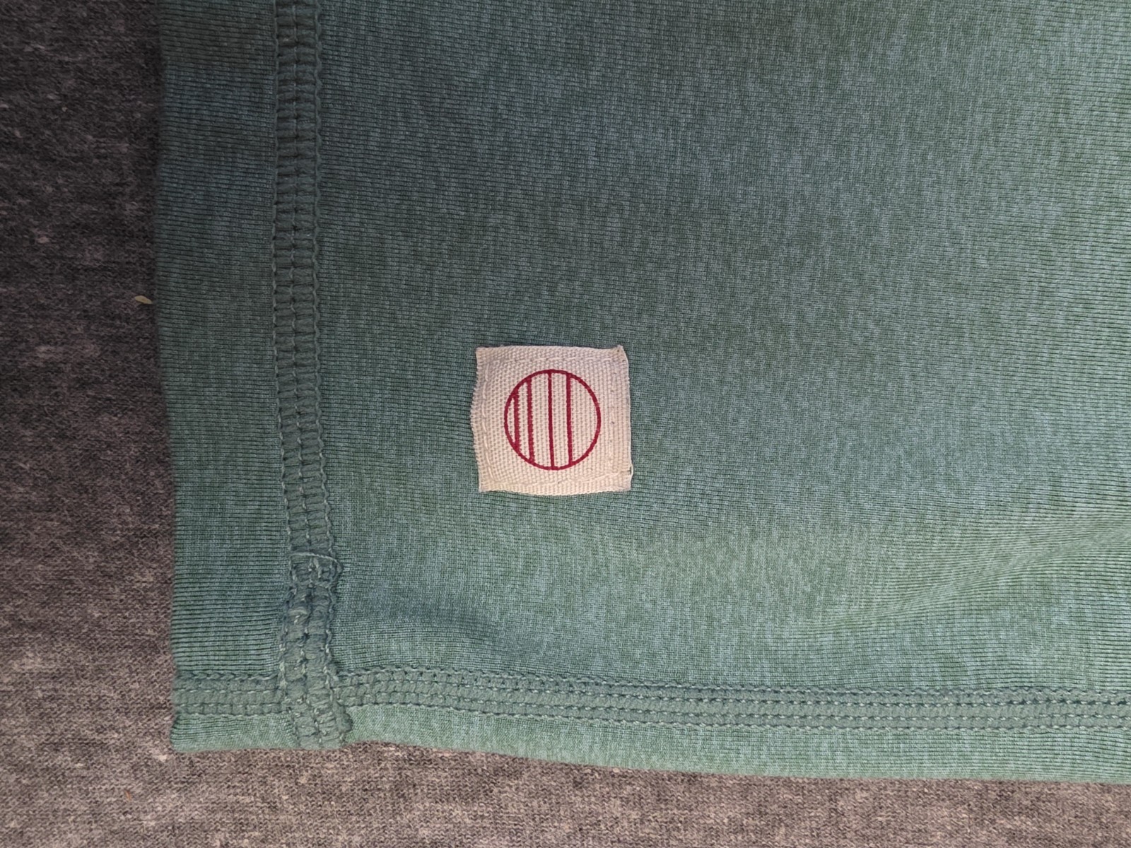 Marine Layer 1/4 Zip Men Large Heather Green Weekend Sport Performance Pullover gallery