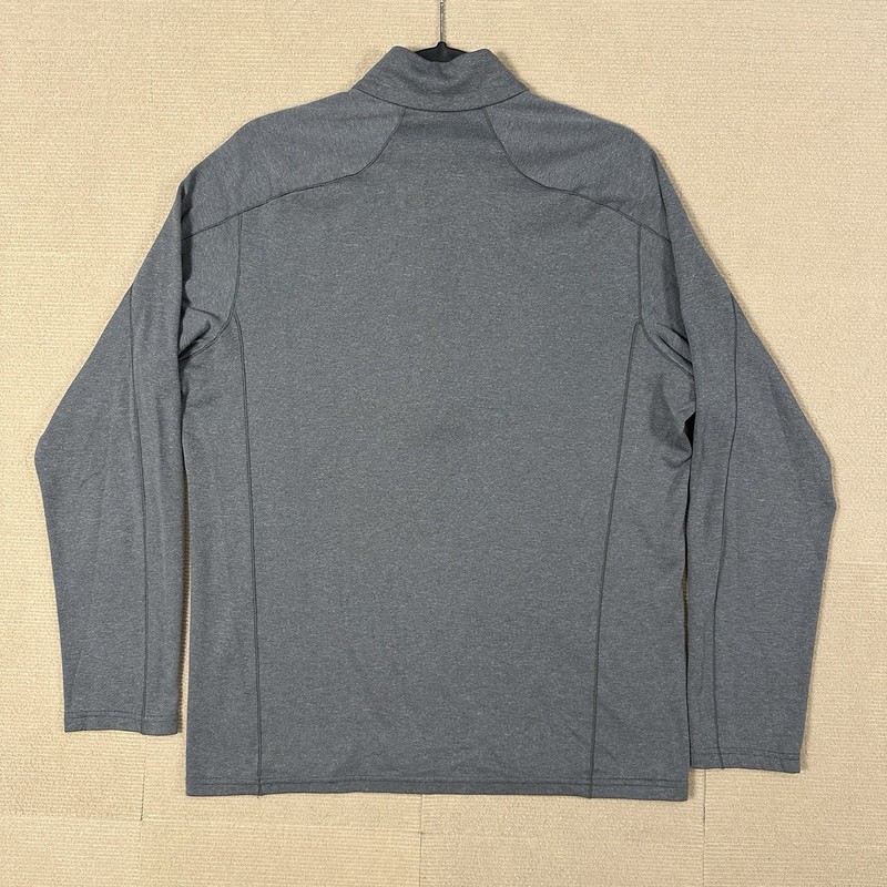 Patagonia Capilene 3 Midweight Base Layer 1/4 Zip Pullover Mens L Gray Polartec gallery