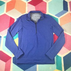 Nike Dri-FIT Half Zip Pullover Long Sleeve Athletic Shirt Training Top