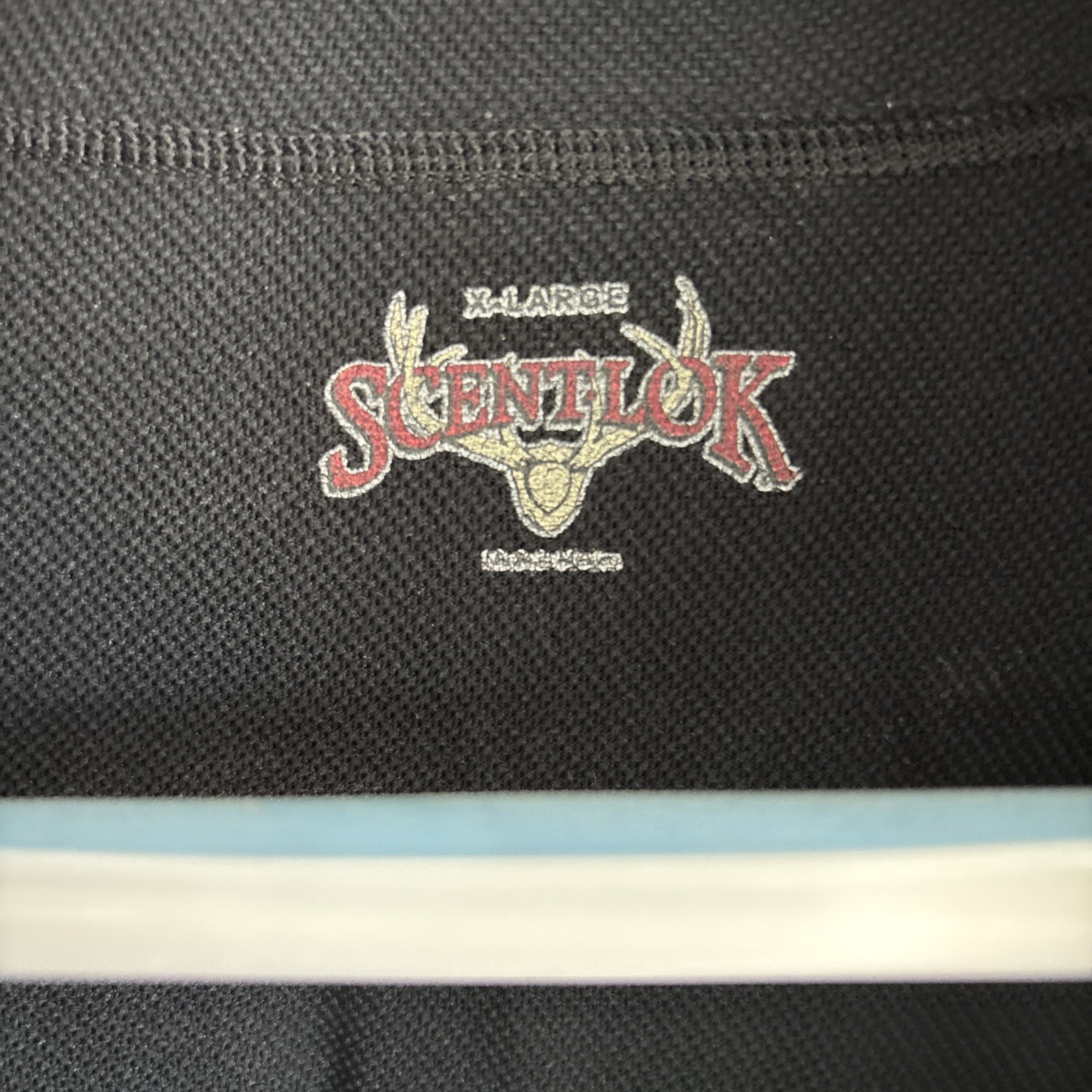Men’s Scentlok 1/2 Zip PullOver Hunting Outdoor Black Long Sleeve Sz XL gallery