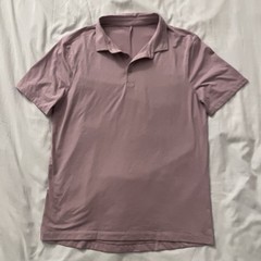 Lululemon Evolution Short-sleeve Polo Men’s Size L Light Purple Athletic Office