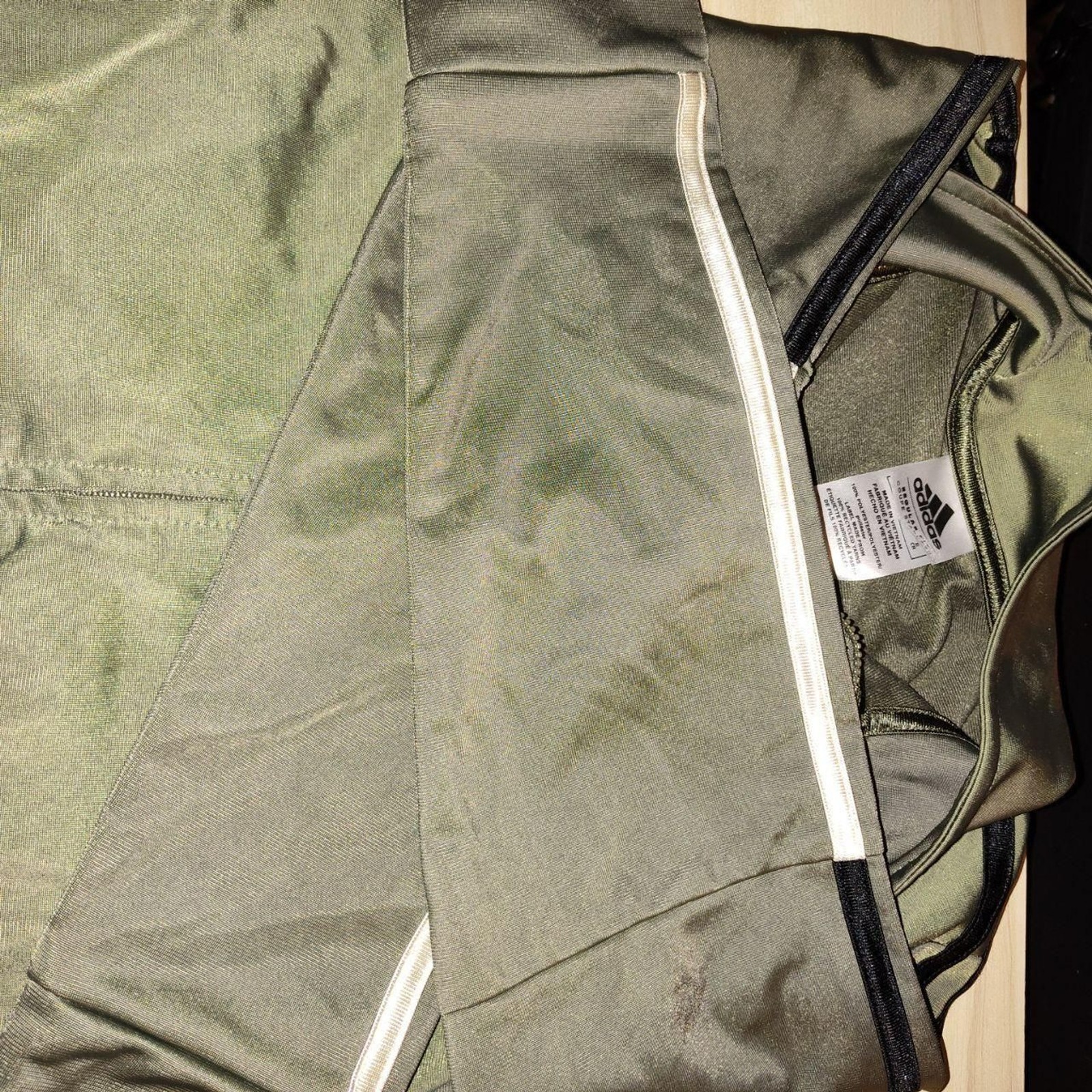 Adidas Men's Green Jacket Size Small gallery