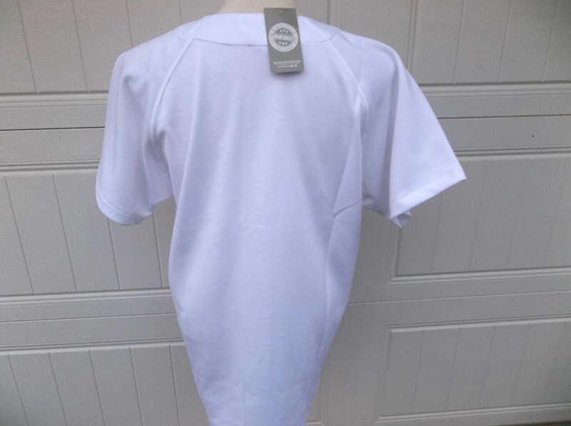 NWT MEN'S MARUCCI FULL BUTTON DOUBLE KNIT BASEBALL JERSEY.LARGE.BRAND NEW 2024. gallery