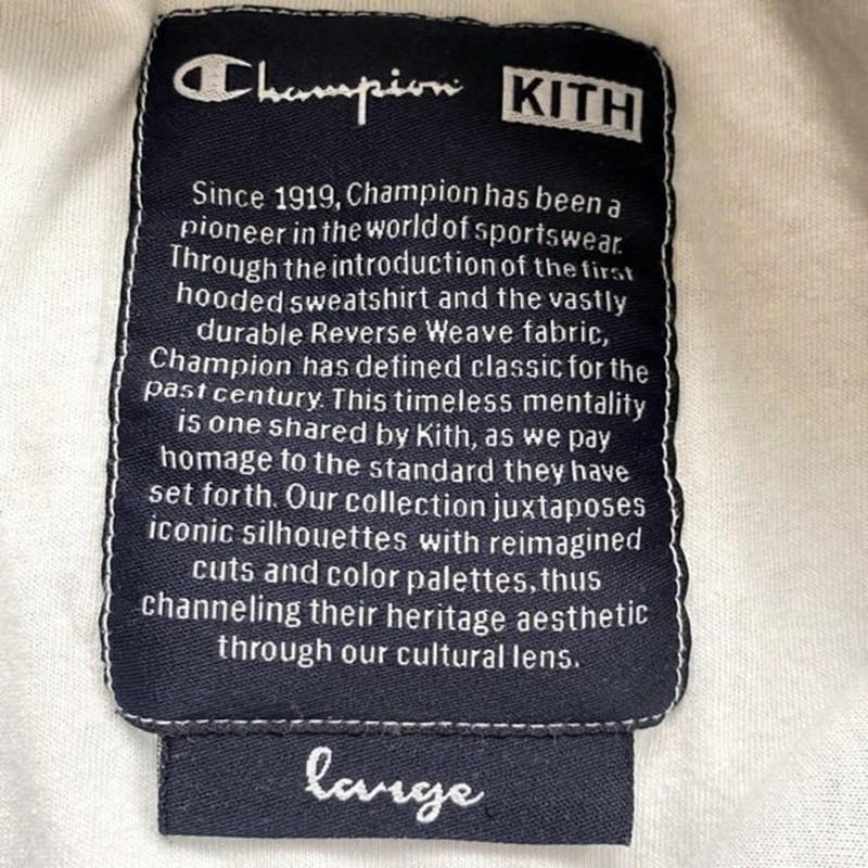 KITH x Champion SS18 Quarter-Zip Size L gallery
