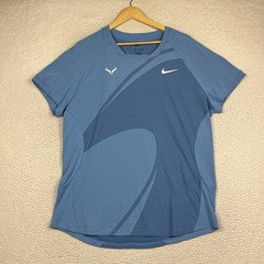 Nike Shirt Mens XL Dri-Fit ADV Tennis Rafa Nadal Blue 90s DV2877-412