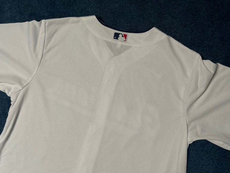 Nike Cleveland Guardians Baseball Jersey Mens Size Extra Large XL White Home New gallery