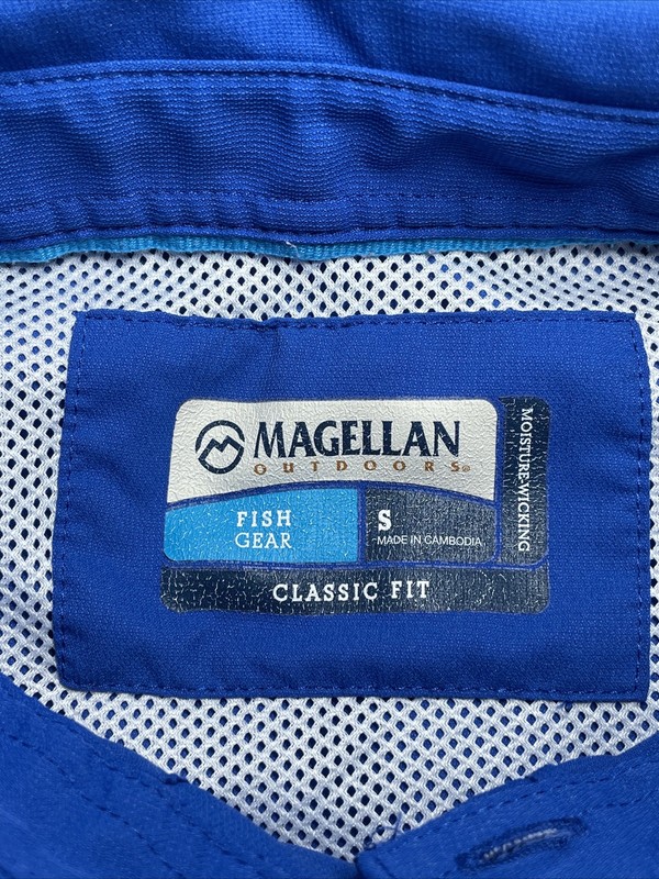 Magellan Fishing Shirt Shirt Blue Size Small Classic Fit gallery