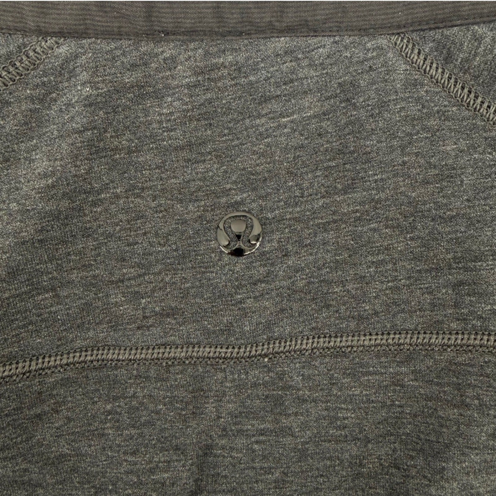 Lululemon Evolution Long Sleeve Polo Shirt Dark Gray Athleisure Activewear M/L gallery