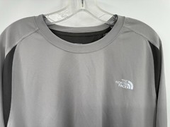 The North Face Long Sleeve Base Layer Vapor Wick Gray Performance Shirt Mens 2XL
