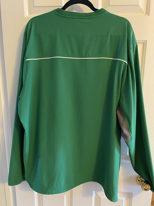 Under Armour Men's XL Green AllSeasonGear 1/4 Zip Mock Neck Loose Pockets gallery