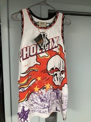 Brand X Phoenix Suns Designer Streetwear Basketball Jersey Shirt Size Medium NWT