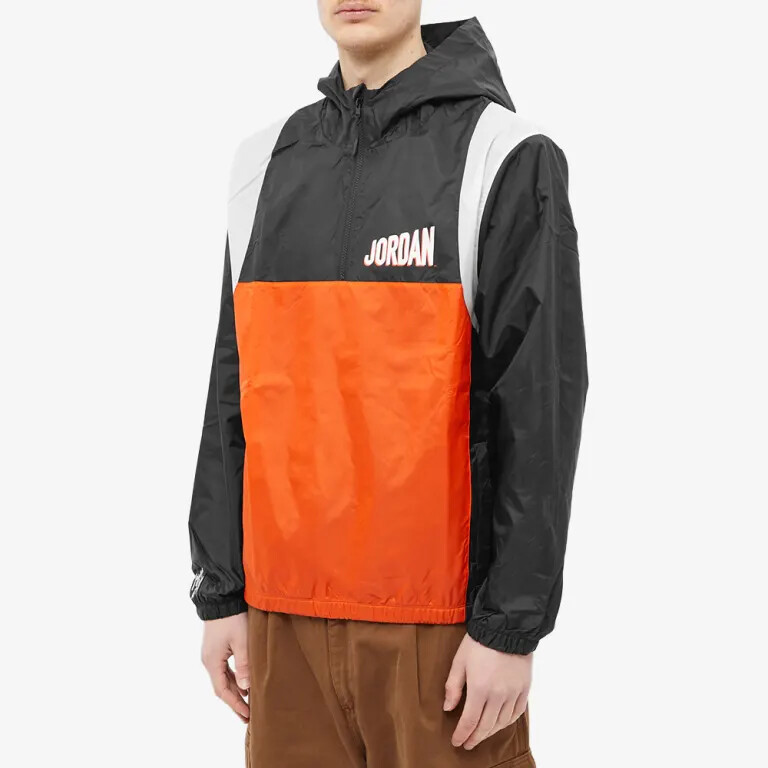 BNWT NIKE AIR JORDAN BULLS Hooded Pullover FLIGHT WINDBREAKER WINDRUNNER JACKET gallery