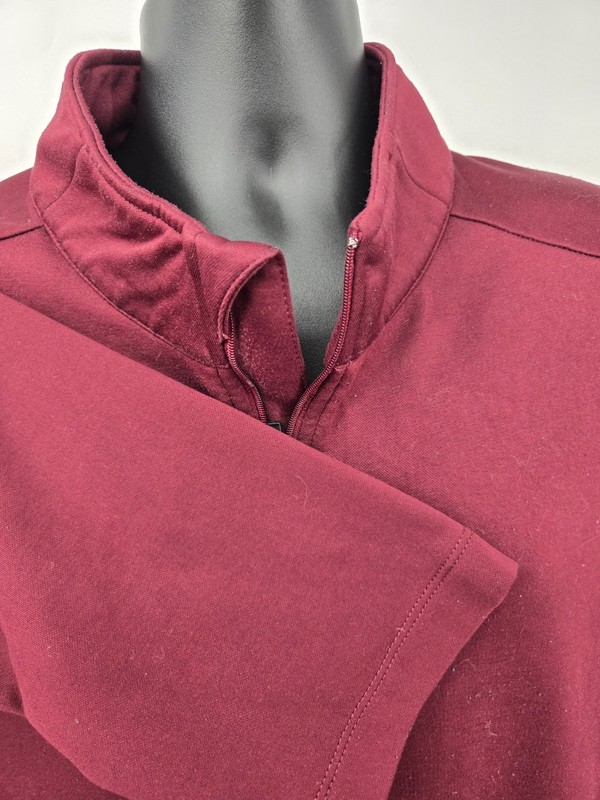 Callaway Golf Pullover 2XLT TALL Red 1/4 Zip Golf Golfer Thermal Long Sleeve ! gallery