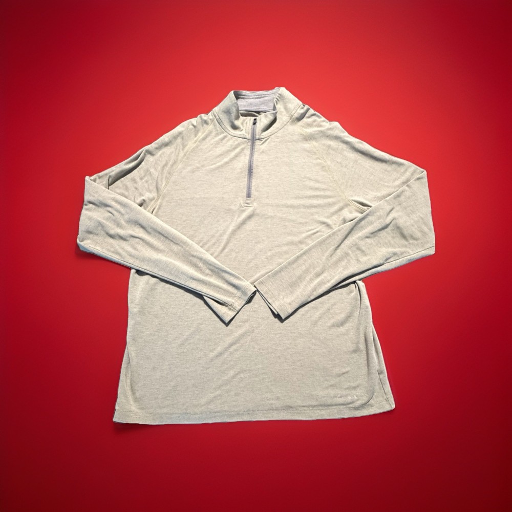 Free Fly 1/4 Zip Pullover Men's Small Fishing Performance Bamboo Viscose