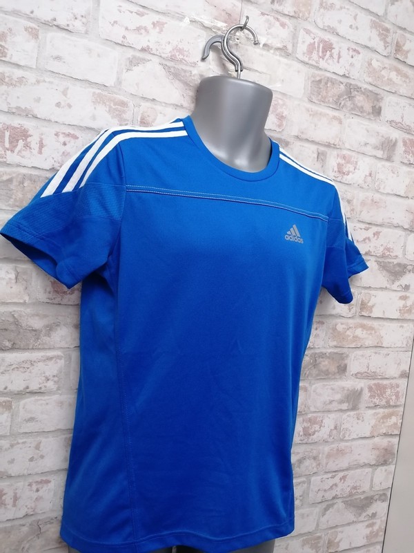 Adidas Badge Of Sport 3-stripes T-shirt Size Small gallery