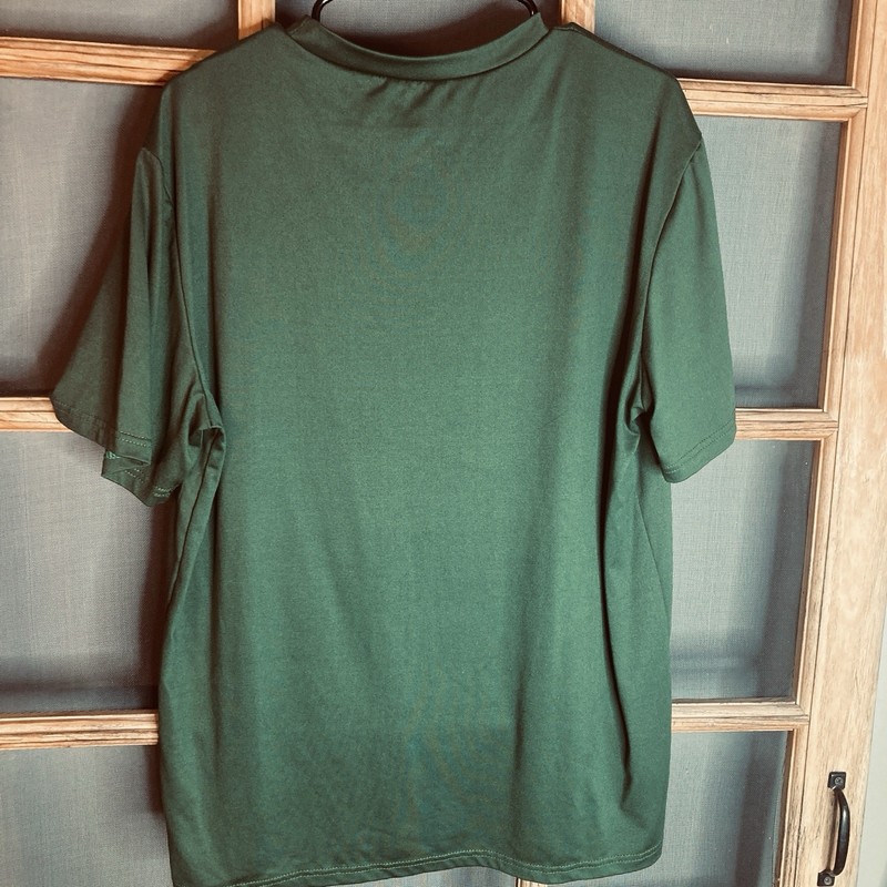 Unbranded Men's Green T-Shirt Size XL 22x29 gallery