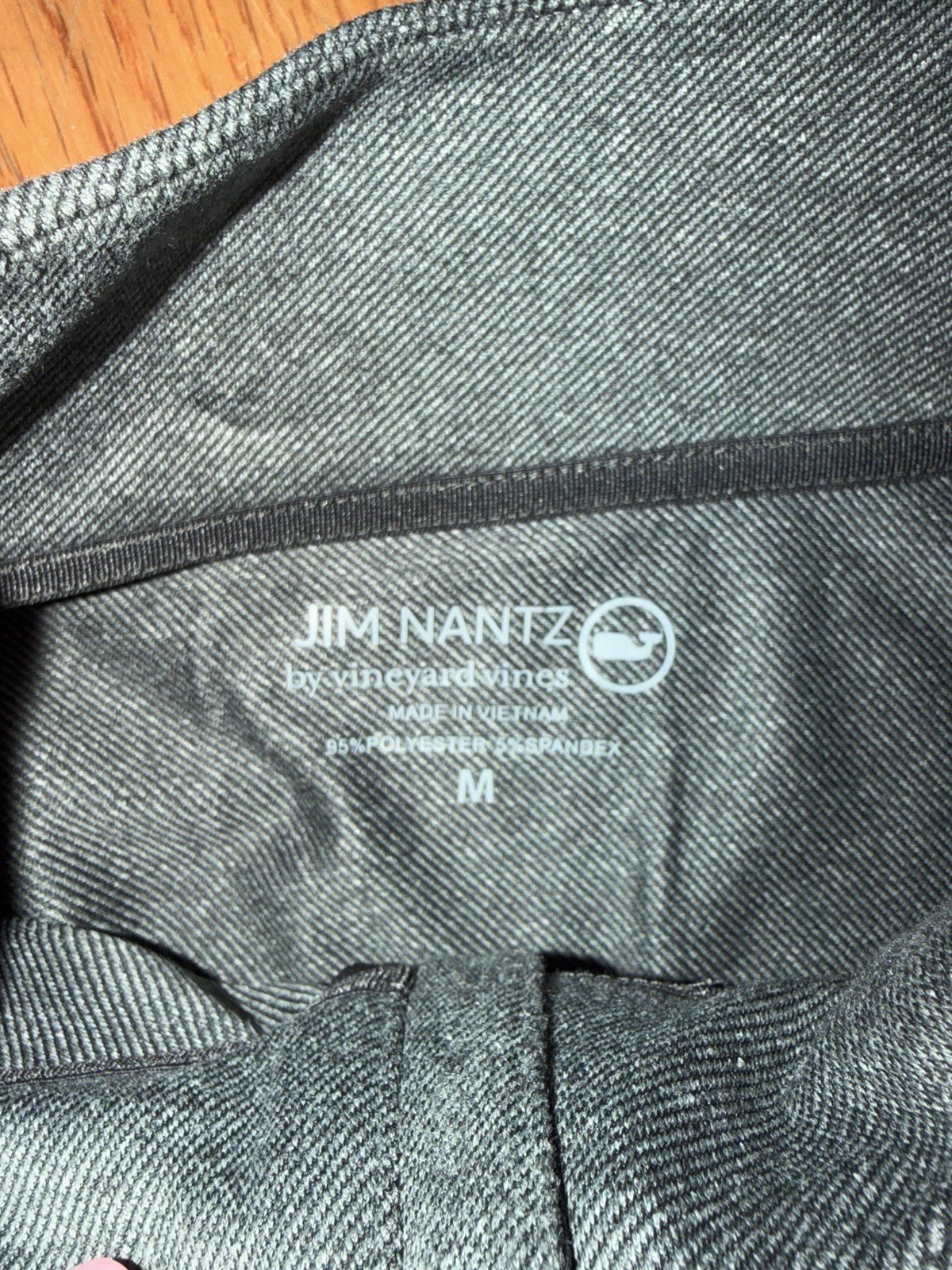 Mens Jim Nantz Vineyard Vines 1/4 Zip Green Pullover Golf Shirt Adult Medium EUC gallery