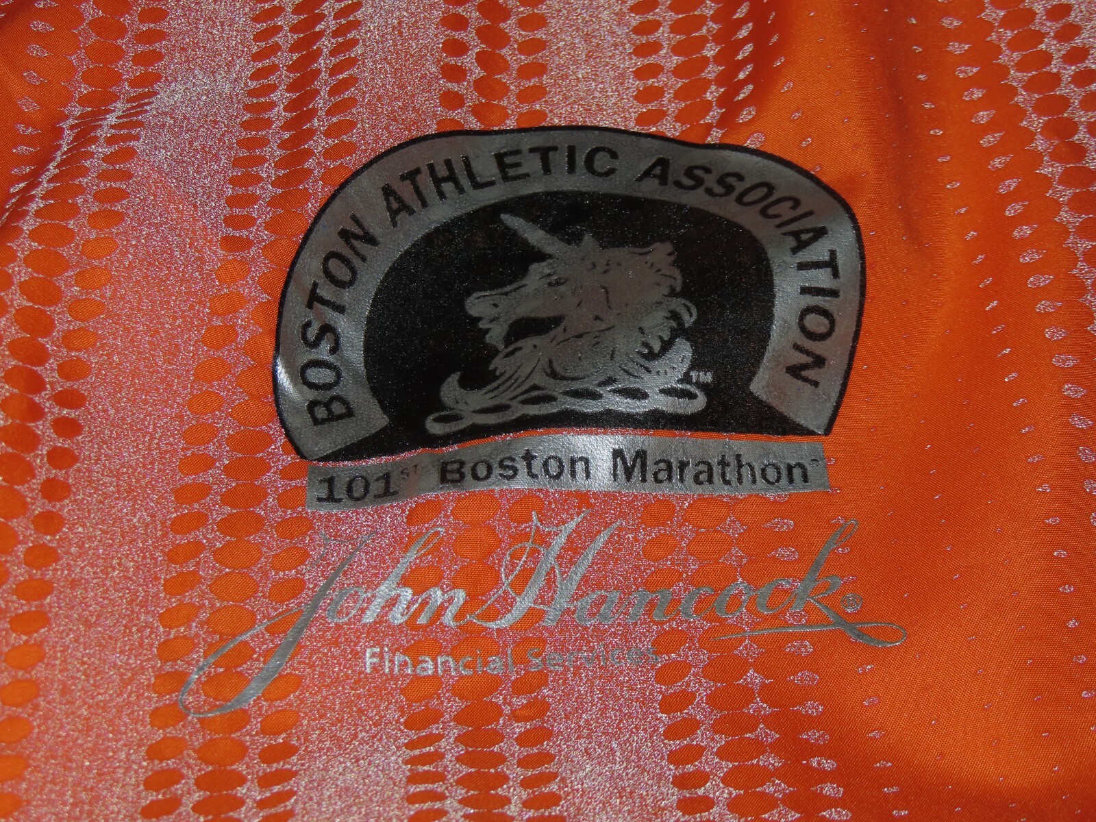 April 1997 Adidas 101th B. A. A. BOSTON MARATHON Equipment (LG) Running Jacket O gallery