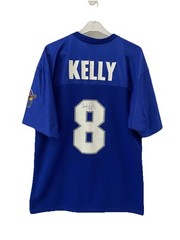 KATS Arena Football Jersey #8 Blue OT Sports Large Made in USA #13
