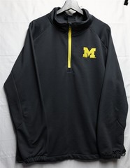 Michigan Wolverines 1/4 Zip Polar Jacket X-Large by Genuine Stuff