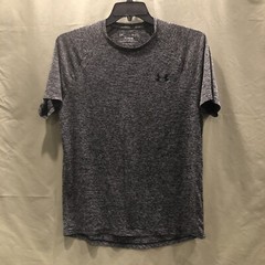 Under Armour Tech Tee Medium Black and Grey