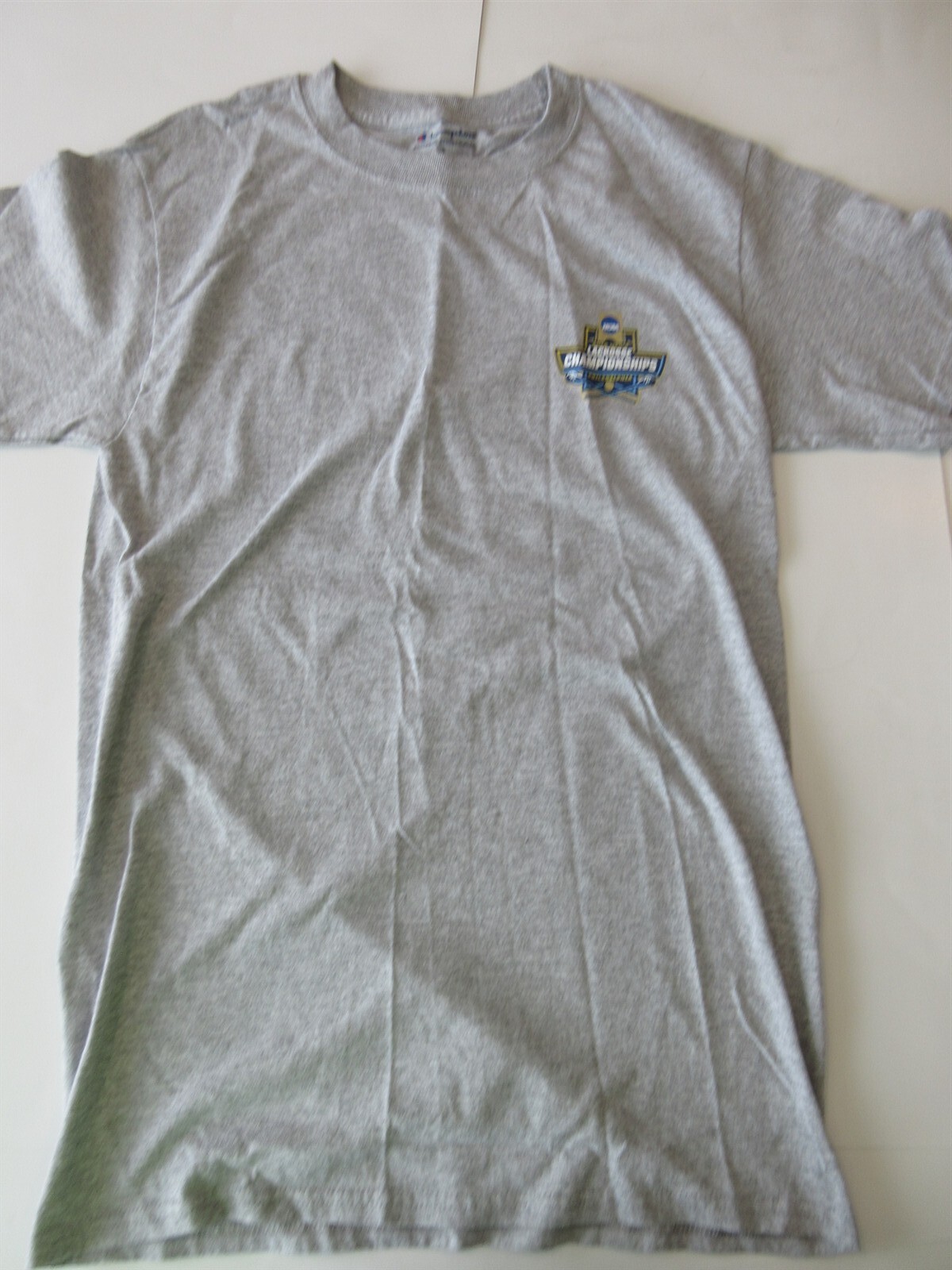 2019 NCAA Mens Lacrosse Championship T-Shirt small Champion UVA Duke Yale PSU gallery