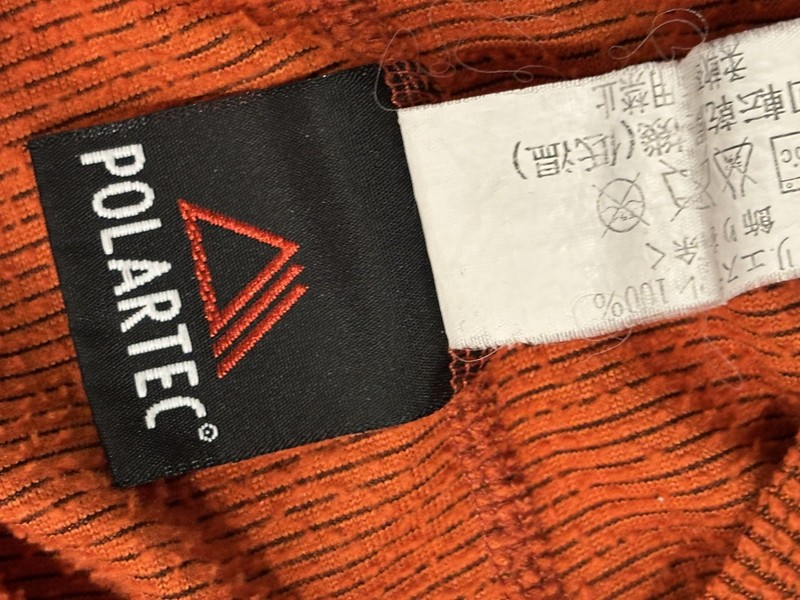 ARC’TERYX Polartec Waffle Grid Fleece 1/4 Zip Pullover Canada Vintage Men’s S gallery