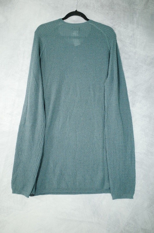 Patagonia Capilene Air Crew XXL Green-Grey Merino Wool Thermal Base Layer NWOT gallery