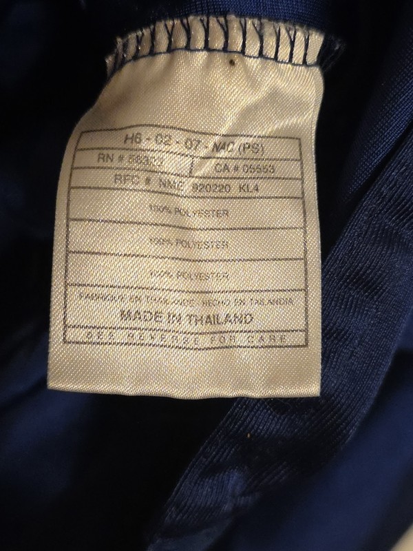 OrangTag Nike Pullover V-Neck Shirt Navy Blue 920220 KL4 Mens L Knitted Sleeves gallery
