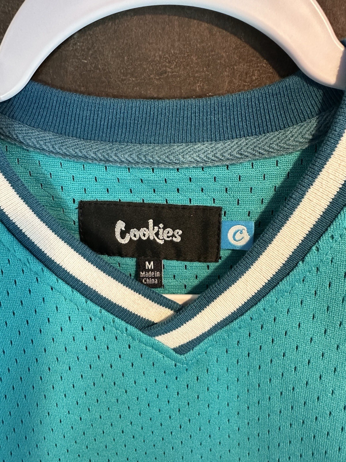 Teal Two-toned Cookies Mesh Jersey Men’s M gallery
