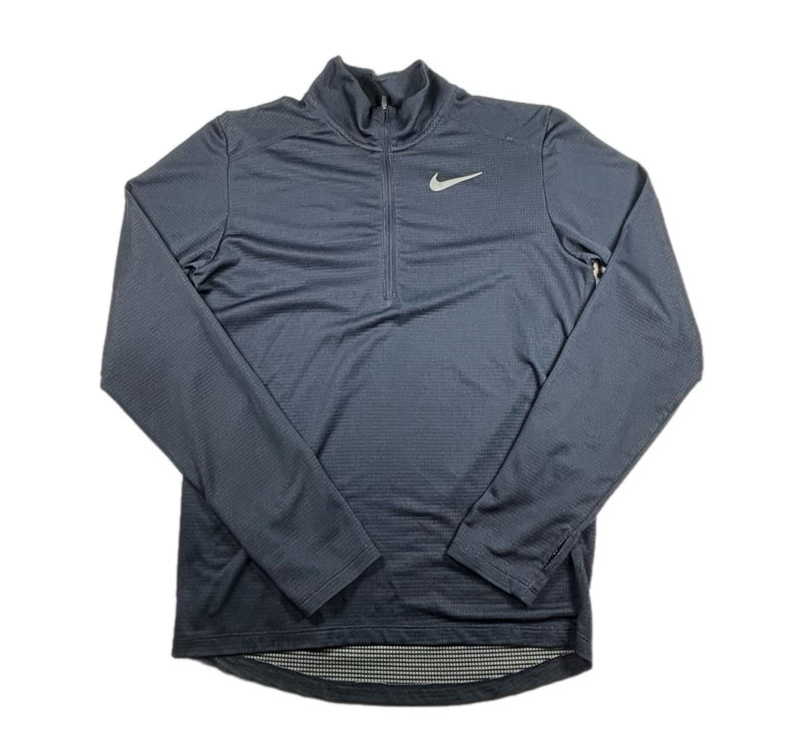 Nike Pacer Men's DRI-Fit 1/2 Zip Running Shirt Blue Size Small gallery