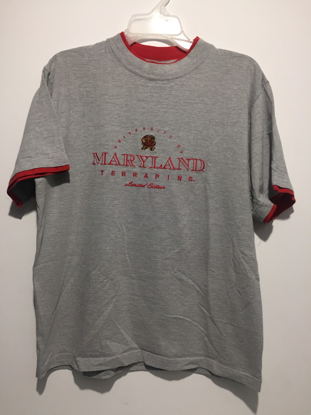 Maryland Terrapins Mens Large T Shirt Limited Edition Vintage Y2K Made In Russia gallery