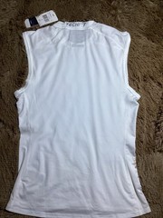 adidas Techfit Compression Top Men’s White New with Tags Size L