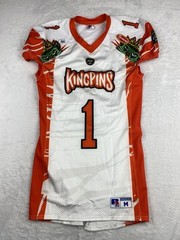 Fan Controlled Football Authentic Game Jersey Mens Medium “KINGPINS” #1