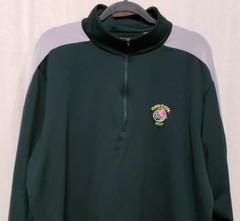 Oregon Ducks 2012 Rose Bowl Mens Sz XL 1/4 Zip Pullover Athletic Shirt Antigua