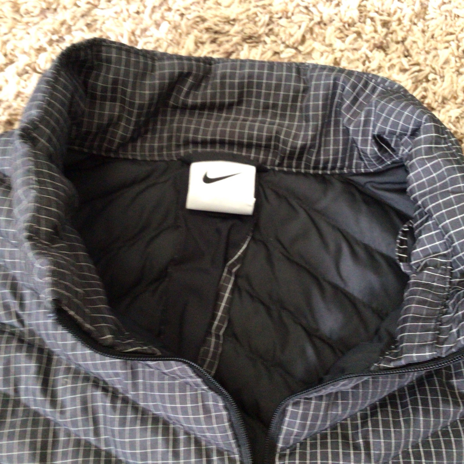 Nike therma-fit blk: 3/4 zip long sleeve pullover w/pockets (FREE SHIP) NEW gallery