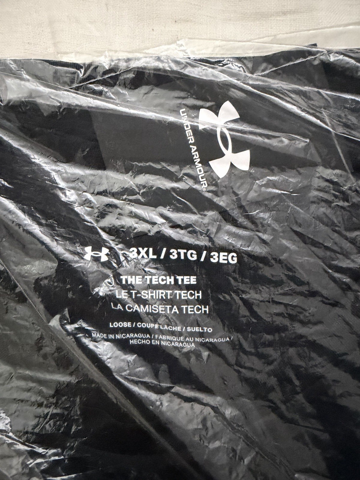 Under Armour UA Tech 2.0 Short Sleeve T-Shirt - Black, Size 3XL gallery