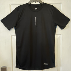 RDX T2 Men’s Large Black Short Sleeves Sweat-Wicking Gym T-Shirt MMA Boxing