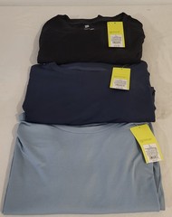 Set Of 3 All in Motion men’s crewneck athletic shirts Large